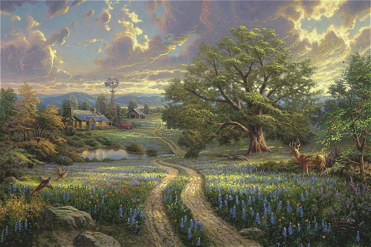 Thomas Kinkade country living